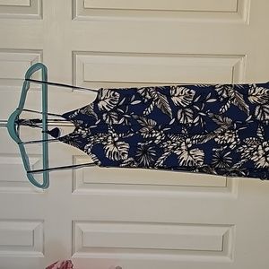 Forever 21 blue halter dress size s